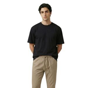 Gianni Lupo Black Cotton Men's T-Shirt
